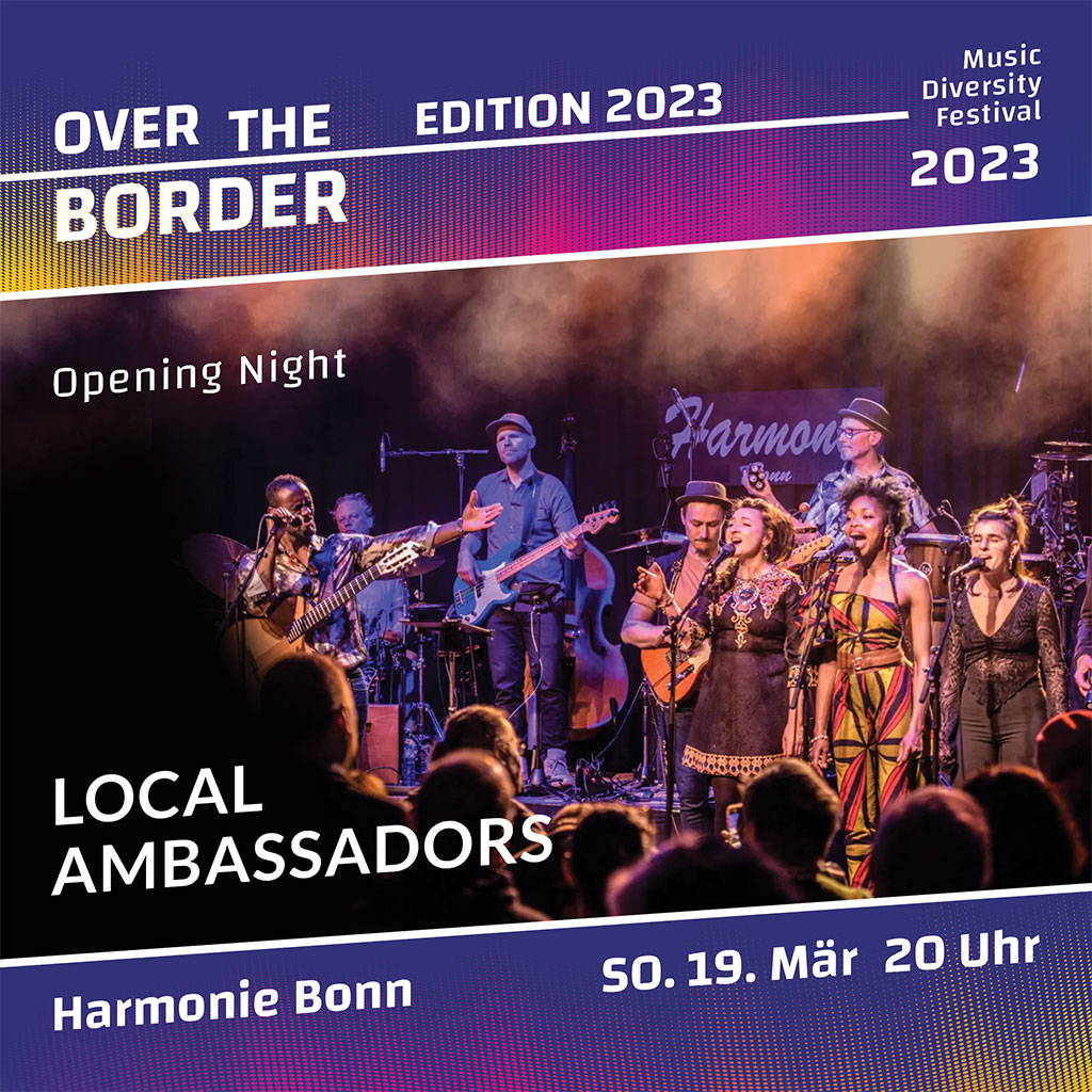 Opening Night Local Ambassadors 2023 Over the Border Festival