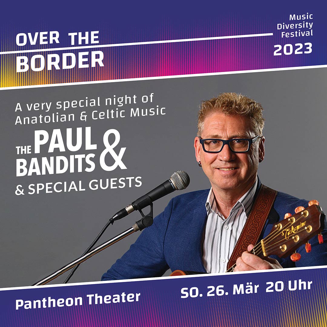Paul Dwyer bei Over the Border Festival in Bonn