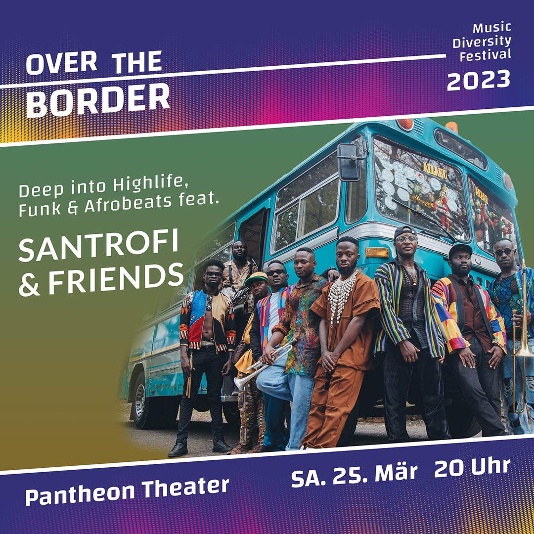 Santrofi bei Over the Border Festival in Bonn