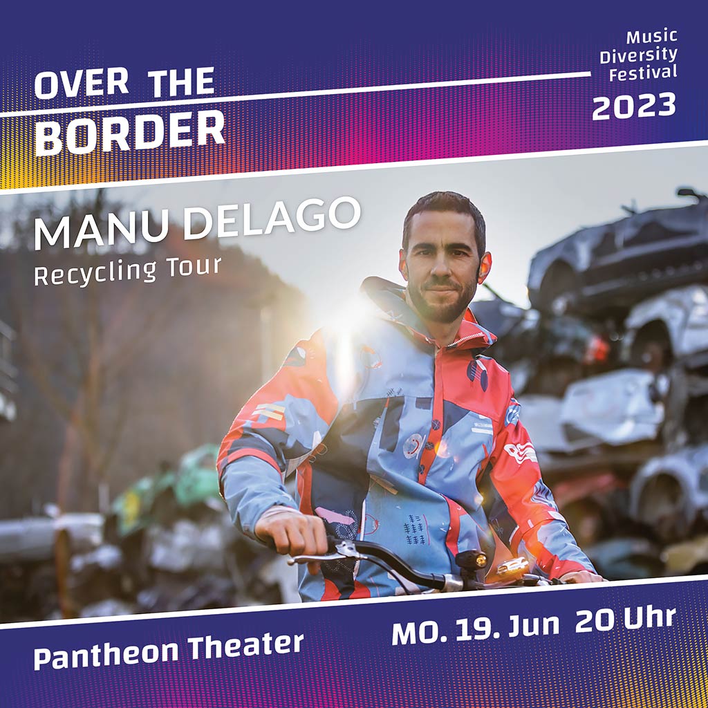 Von Innsbruck nach Amsterdam: Manu Delago geht im Juni 2023 wieder auf ReCycling Tour