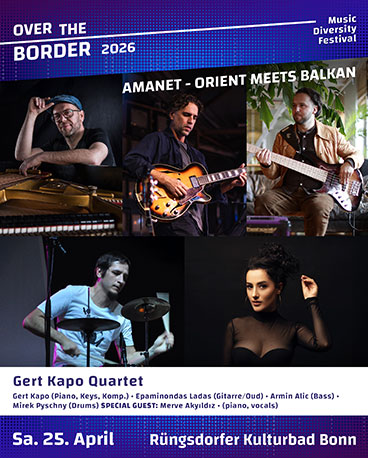 GERT KAPO QUARTET Over-the-Border-Festival-Bonn_2026 GERT KAPO QUARTET